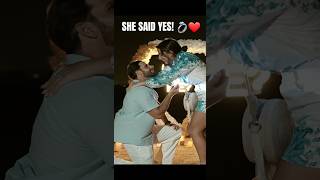 Dubai Beach Proposal 💍🌴 | Surprising "Will You Marry Me?" on a Luxury Beach in Dubai ❤️ #shorts