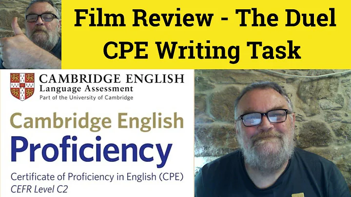 🔵 Film Review - The Duel - CPE Writing Task - Cambridge Proficiency Writing Part 2