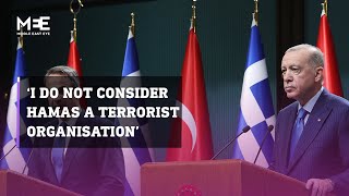 Erdogan tells Mitsotakis he does not consider Hamas a ‘terrorist organisation’