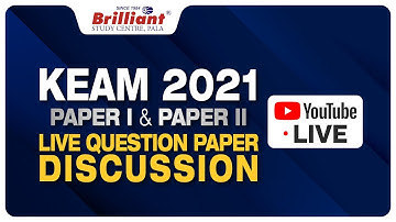 KEAM 2021 | Paper I&II - Live Question Paper Discussion -KEAM ANSWER KEY