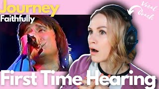 Journey  Faithfully | SWEET SONG! | FIRST TIME HEARING REACTION
