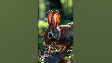 rabbit saved orenge tree from drying up by watering it 😭🌳 #ai #tree #save#rabbit