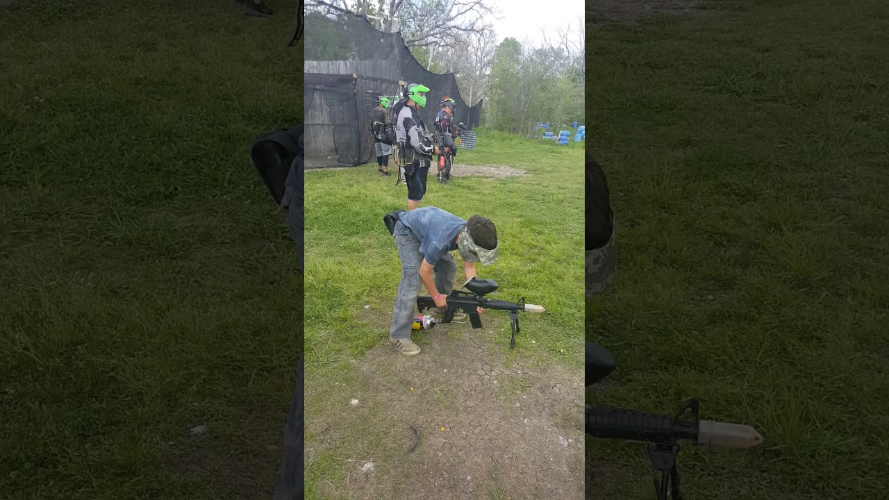 Sick Paint Ball Guns TV Tippmann Stryker MP2 Elite Battle at Tanks