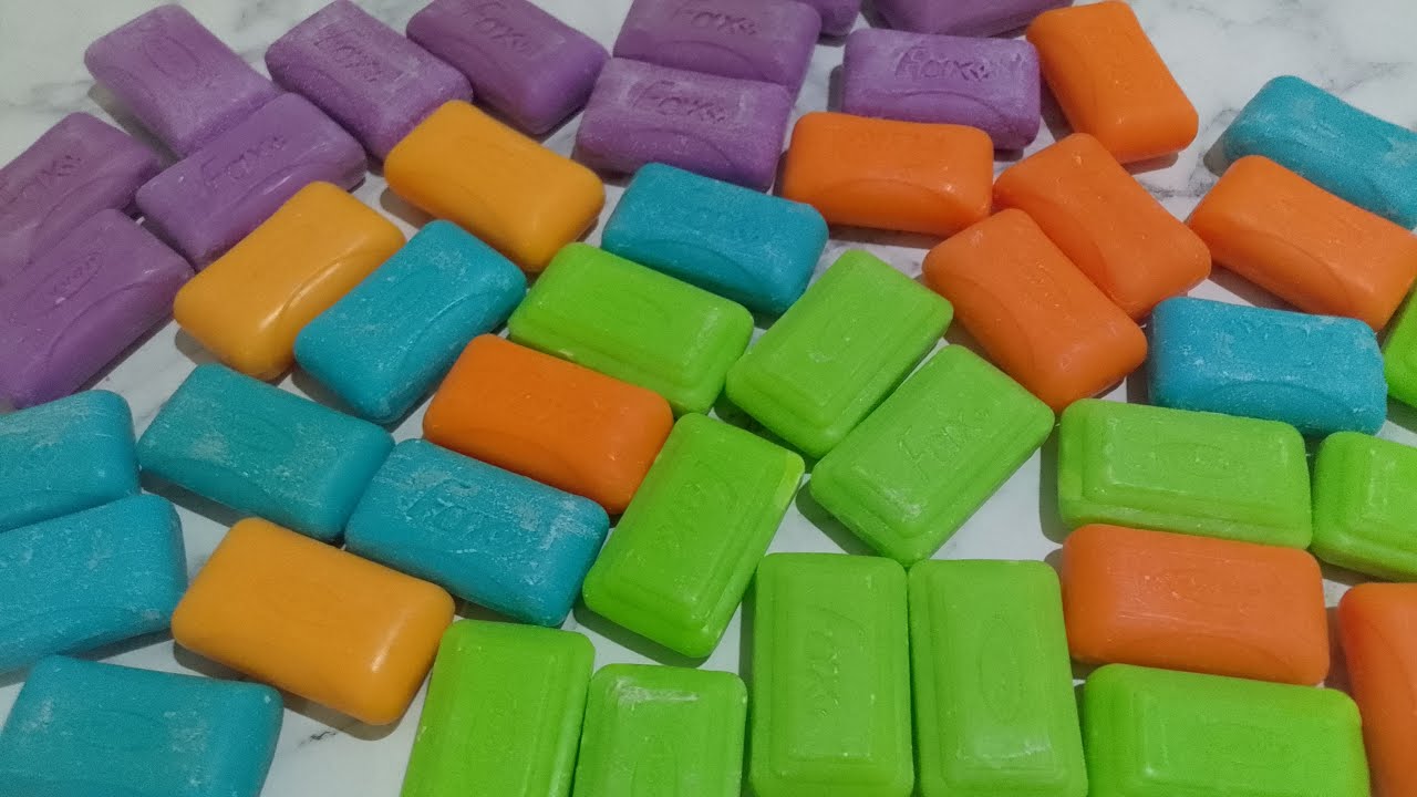 Soap Cutting ASMR Compilation 2025 Oddly Satisfying ASMR First Cut 200 ...