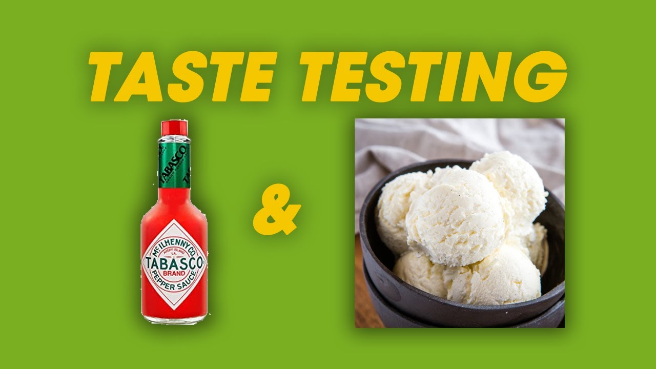 Happy Thanksgiving - Trying Tabasco on Ice Cream! You Won’t Believe It!