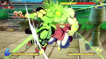 New Super Broly 2H Combo Route - Dragon Ball Fighterz