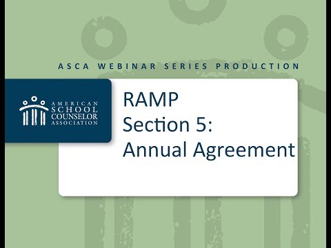 RAMP Component Webinar:  Section 5
