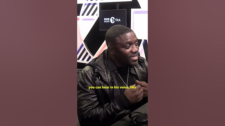 Akon has this to say about Black Sherif on @BBCXtra. #shorts