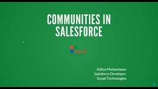 Introduction to Salesforce Community and Lightning Community Builder