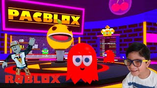 Comer o Escapar? Full Diversion en Pac-Blox l Roblox l Marcell y FlokiPizza l