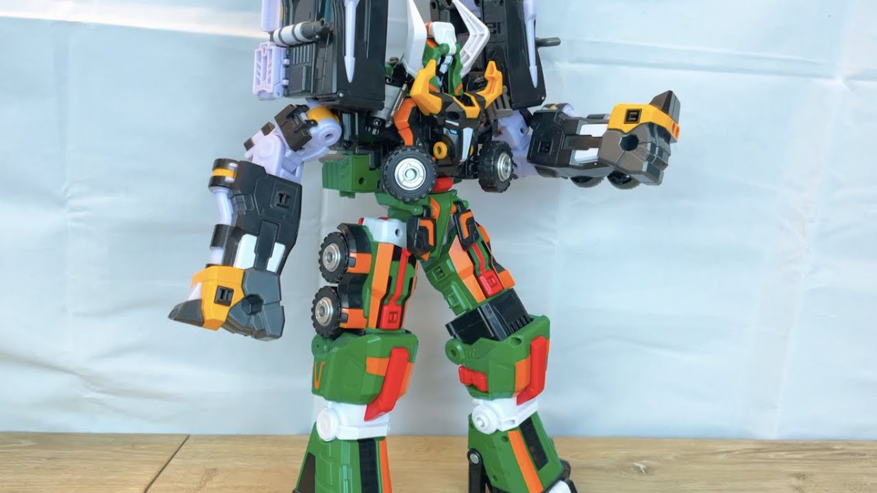 Let's Transform Tobot V Big Troll - YouTube