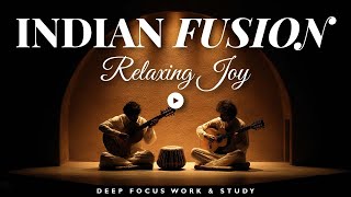 Indian Instrumental - Stepping Into Bright – Solo Tabla, Santoor & Sitar – Morning Bliss Music