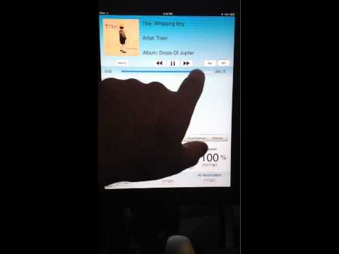iPad GUI in Action