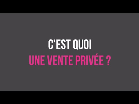 Showroomprivé | Mode d’emploi n°2 : c’est quoi une vente privée ?