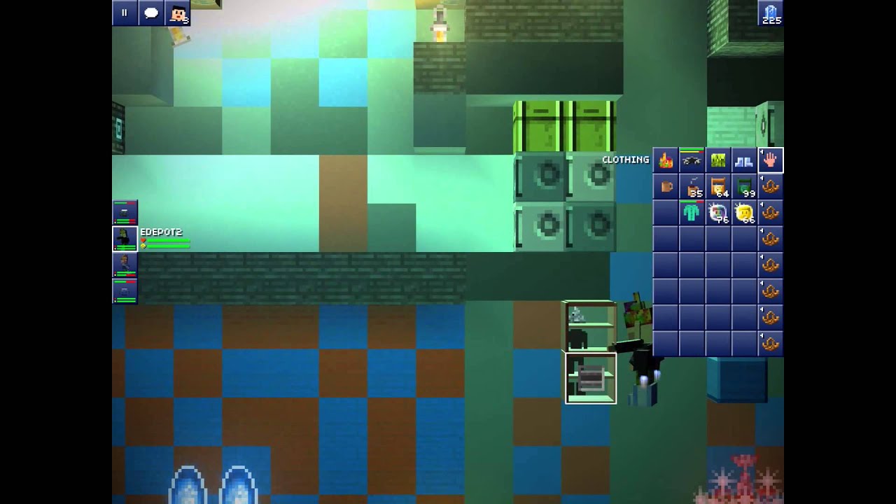 The Blockheads Jetpack to Space YouTube