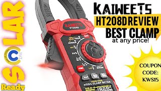 KAIWEETS HT208D AC/DC CLAMP Review  & Teardown!