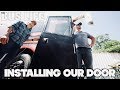 RV Door Install in our School Bus Conversion | The Bus Life