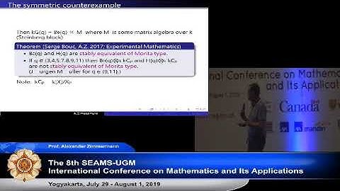 The 8th SEAMS-UGM International Conference on Mathematics and Its Applications