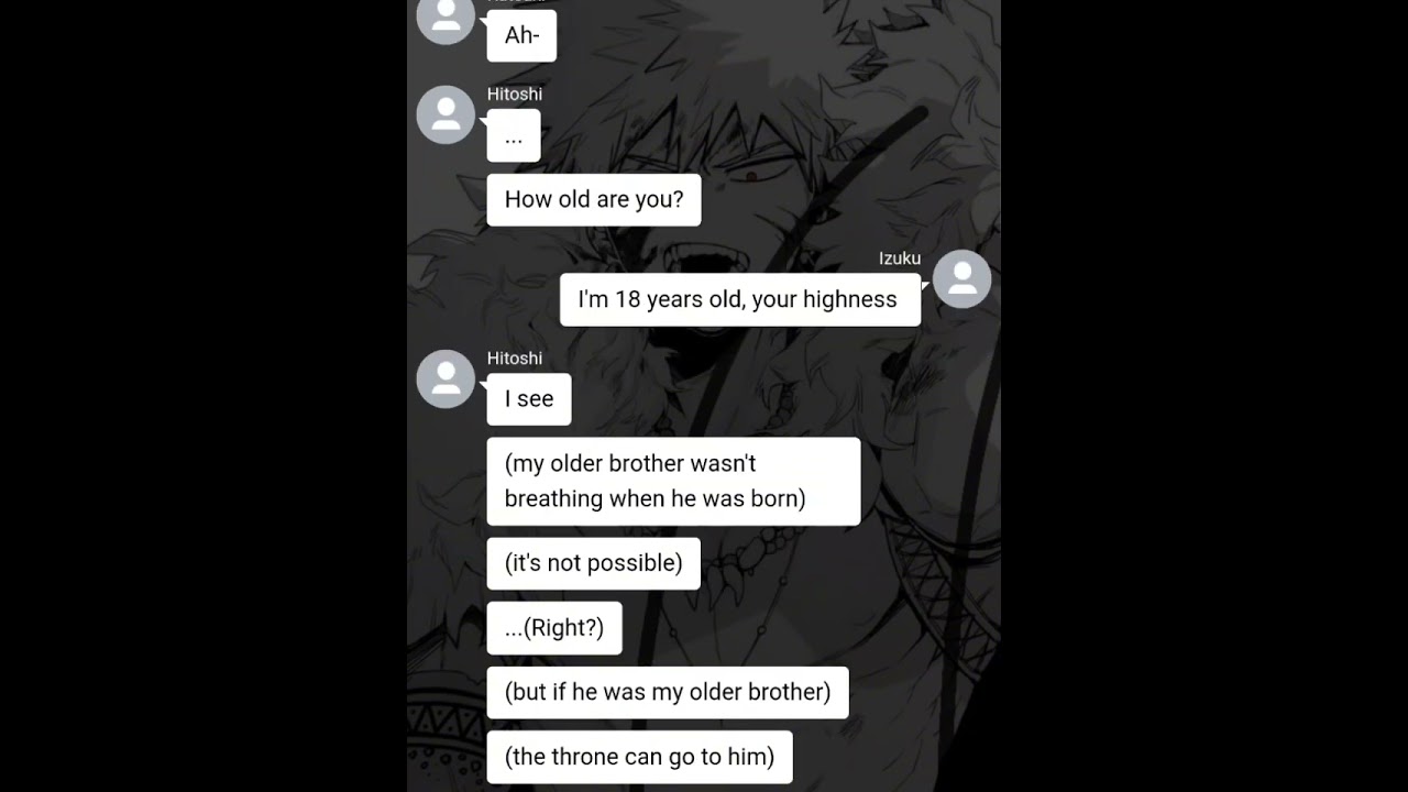My knight ||BakuDeku/Izuku Aizawa/Dadzawa|| BNHA/MHA Texting Stories 