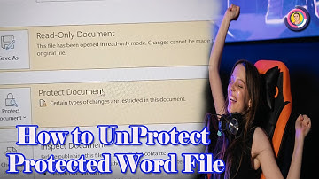 How To Unprotect A Word Document