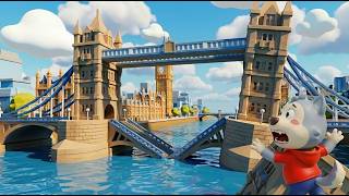 Oh No! The Bridge Is Falling Down! 🌉 London Bridge | Wolfoo Kids Songs