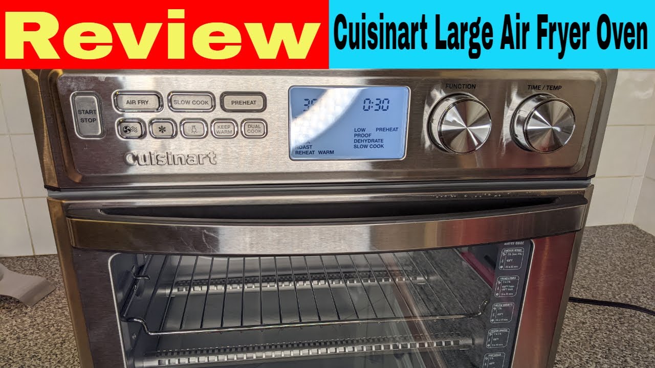 Cuisinart AirFryer Toaster Oven with Grill + Heat Resistant Oven