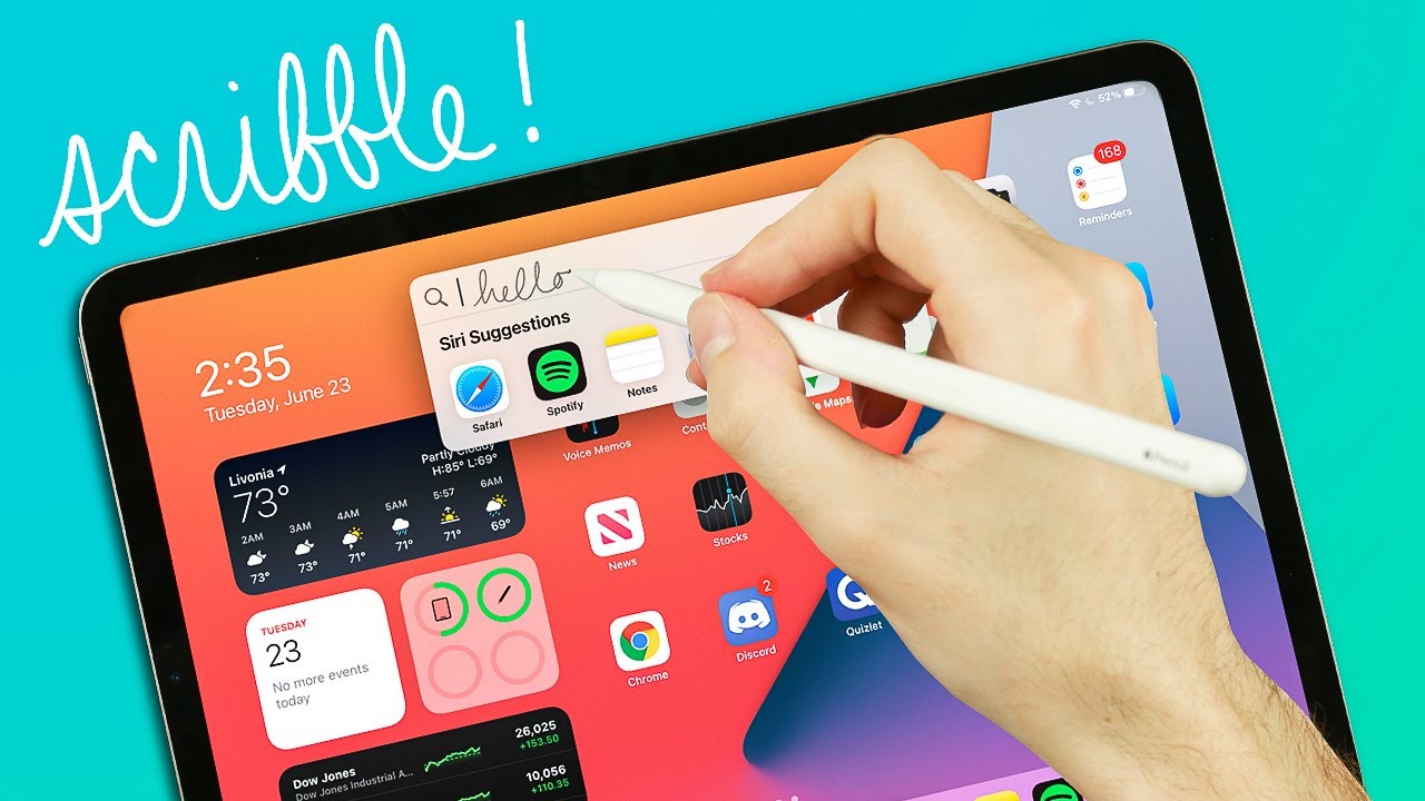 The ONE IPadOS 14 Feature That Matters Apple Pencil Scribble 2020 The ONE IPadOS 14 Feature That Matters Apple Pencil Scribble 2020
