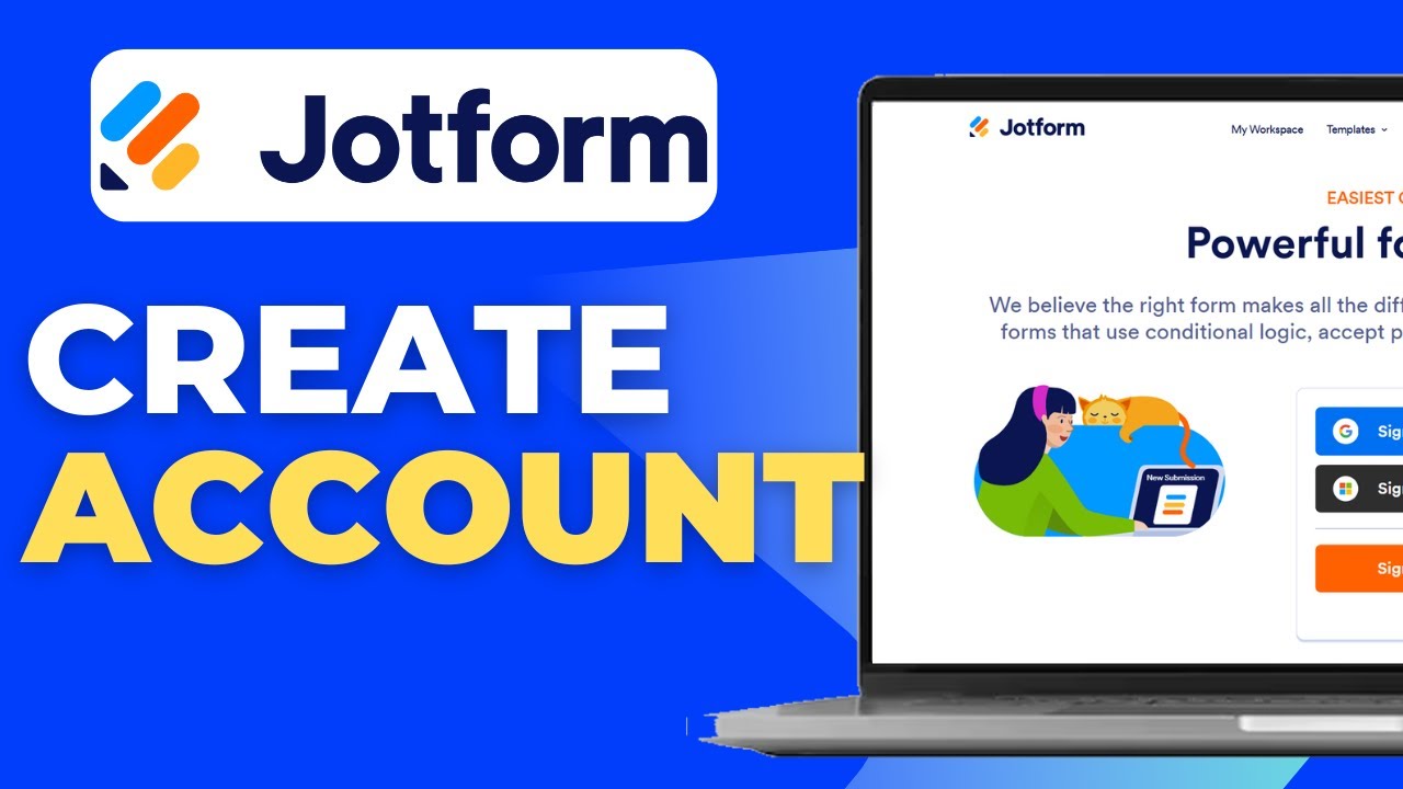 How to Create a Jotform Account - YouTube