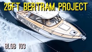 Download Lagu 25ft BERTRAM PROJECT - blob103 - Making the seat box, side pockets, more problems MP3