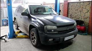 Замена верхней шаровой опоры на Шевроле Трейлблейзер 4,2 Chevrolet TrailBlazer 2007