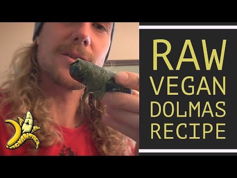 Easy Dolmas Recipe   Raw Vegan