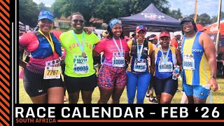 February 2026 Races in South Africa 🇿🇦 | Road Running Calendar