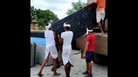 Granite Loading In Containers For Exports For USA ##complexionstoneindia