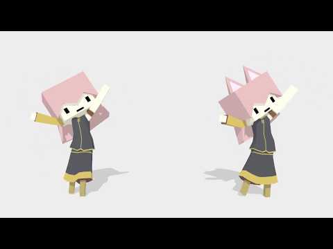 【MMDモデル配布】シュレディンガイガーのこねこ【巡音ルカ】