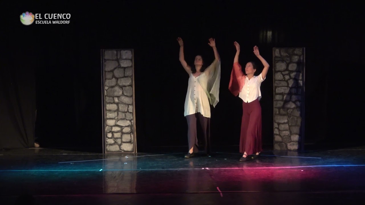 Euritmia - Lágrima (Francisco Tárrega) - Muestra anual pedagógica 2021 - Escuela waldorf El Cuenco