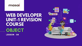 #javascript Objects | Most Important topic | Diff btw Dot & brackets | Part - 8 Unit -1 Masai School
