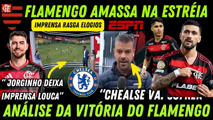 ESPN REPERCUTE VITÓRIA DO FLAMENGO... VEJA OS MELHORES MOMENTOS