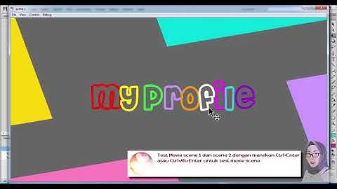 Belajar Animasi Motion Graphics dengan Adobe Flash  Part 2