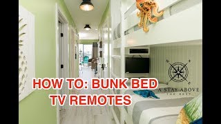 How To: Bunk Beds TV&#39;s and Smart Blu-Ray for A Stay Above The Rest- Free Netflix!