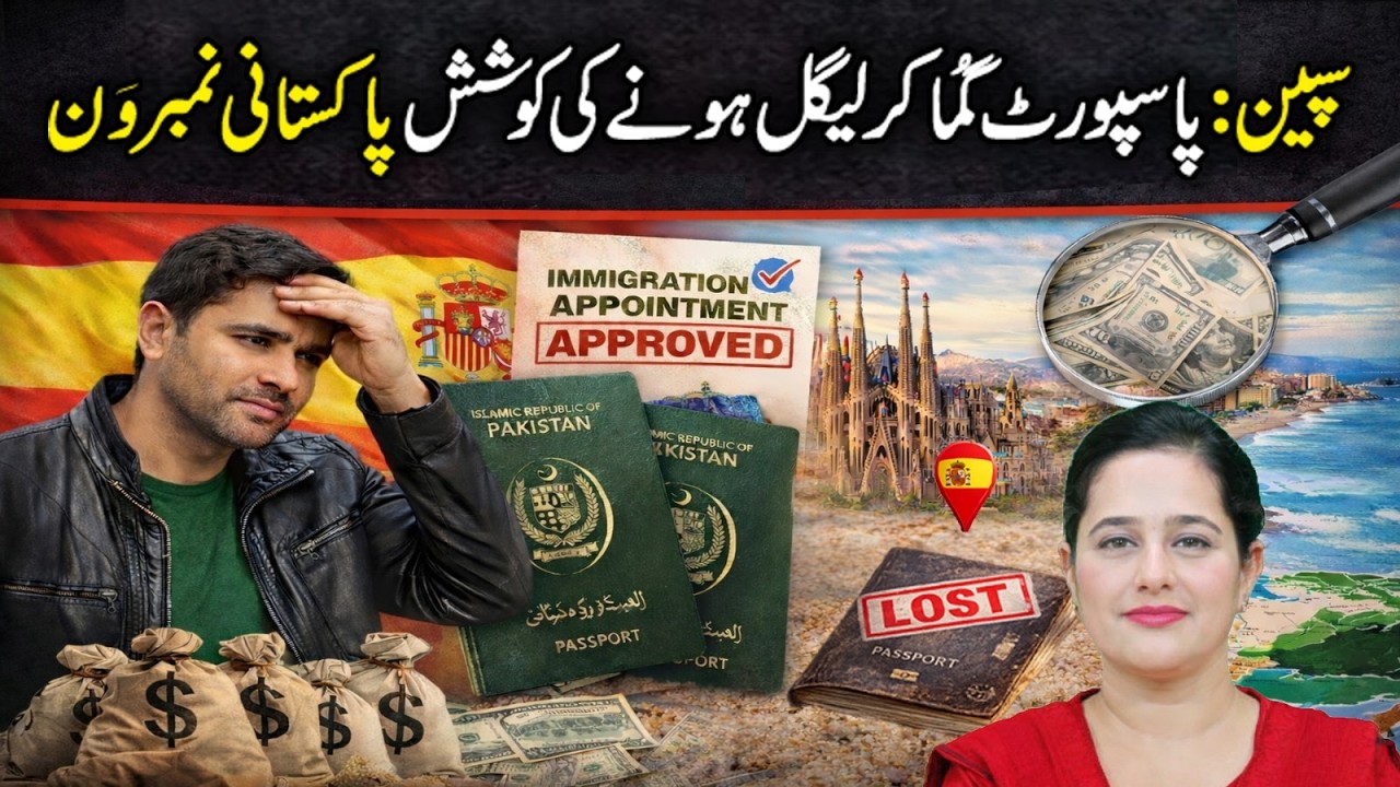 Spain Residency Program | Spanish Work Visa | Missing Passport of Pakistanis | Pardes Explainers