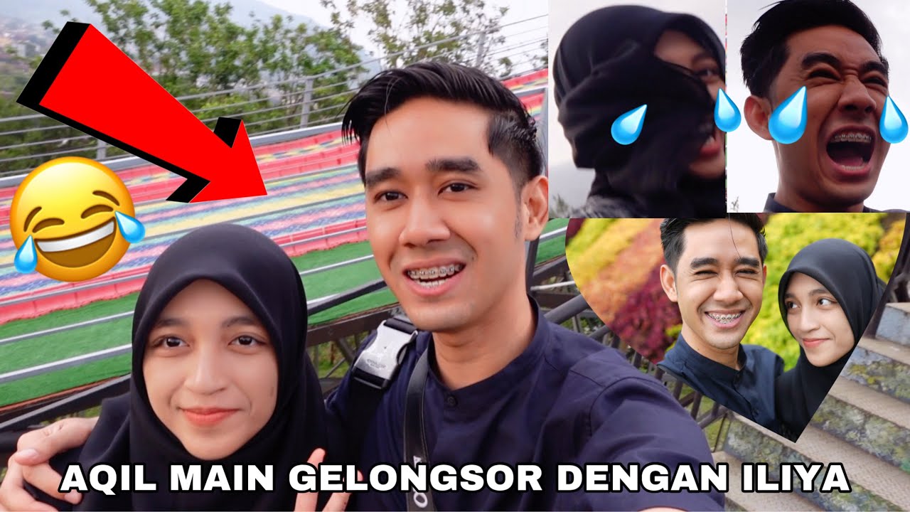 SERAM AQIL DAN ILIYA MENJERIT MAIN GELONGSOR 😱😭