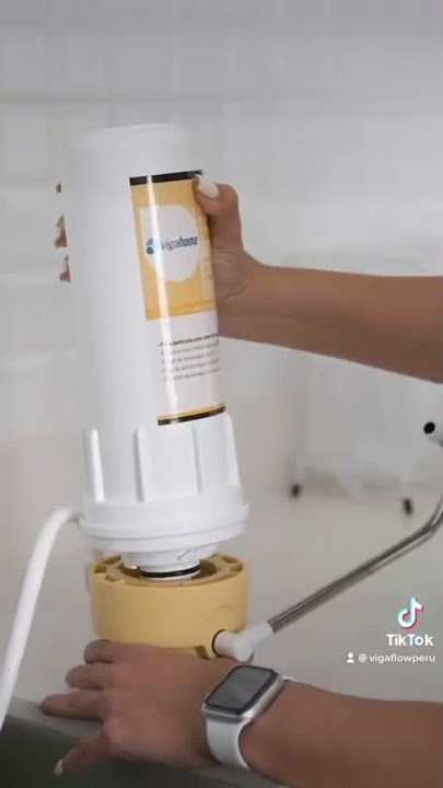Cómo Instalar un purificador de grifo con filtro Vigahome I Arreglos  Express 