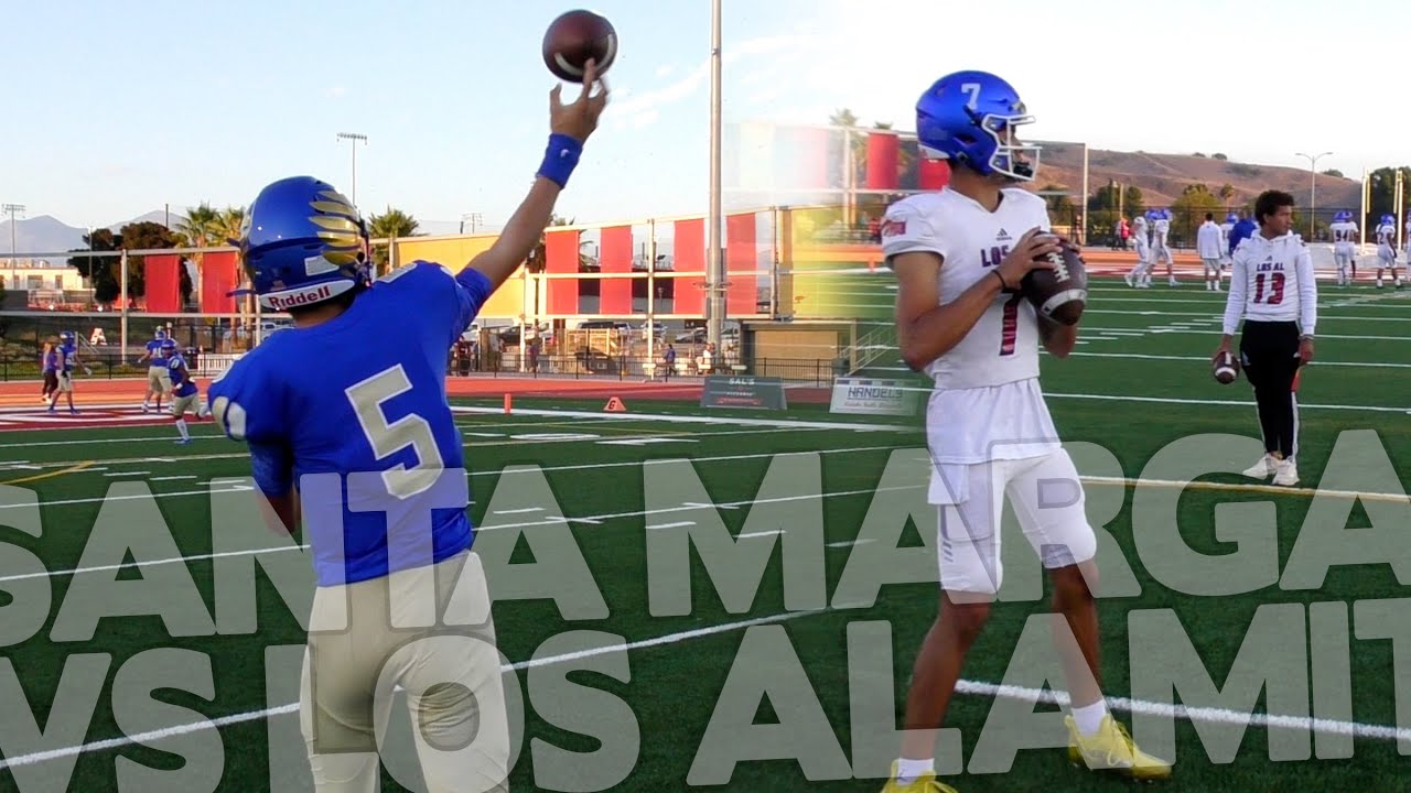 CRAZY COMEBACK !!! | Santa Margarita vs Los Alamitos HS Football Highlights | @SportsRecruits Mix