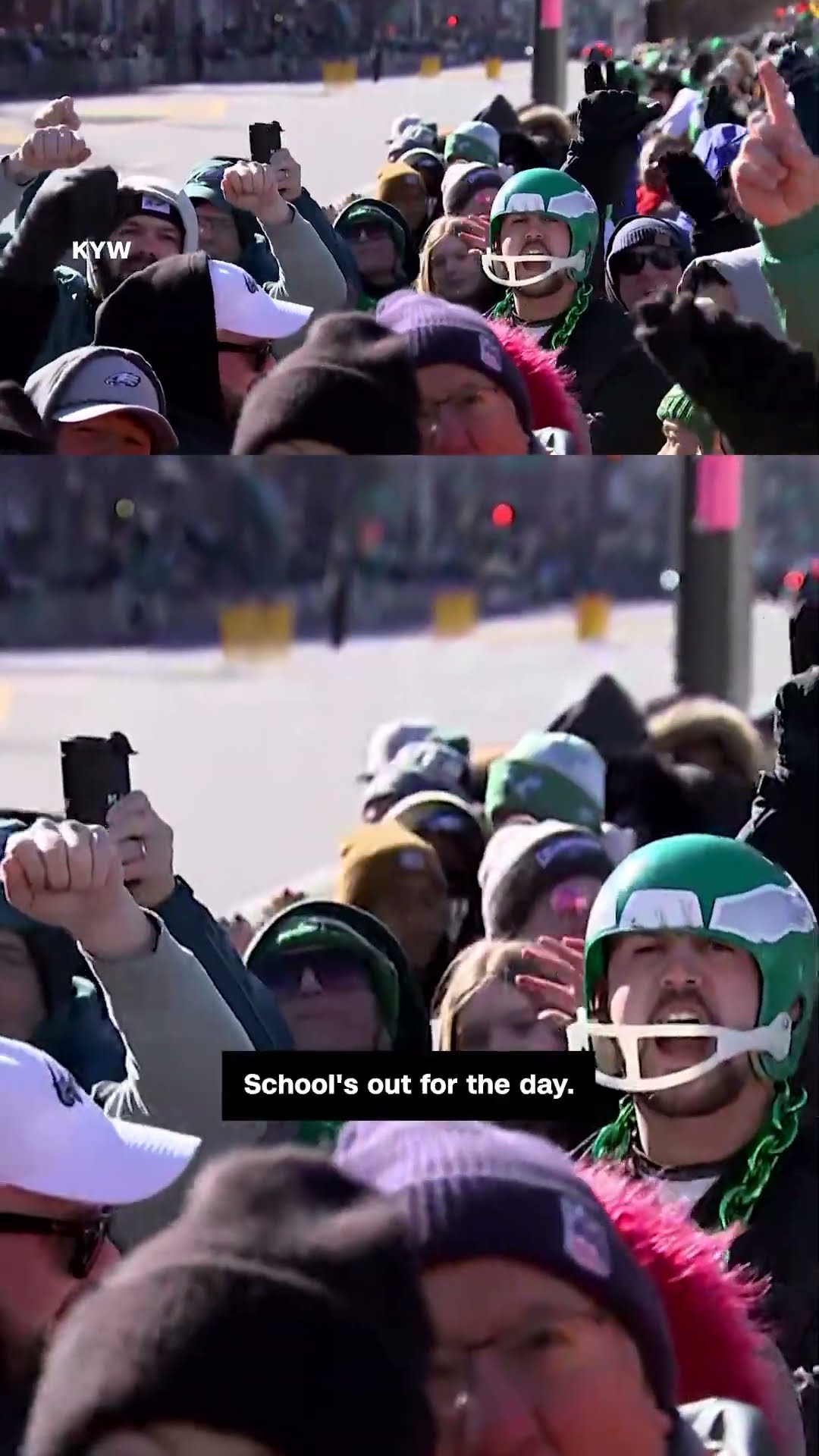 Philadelphia celebrates the Eagles