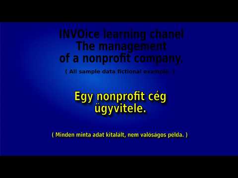 Nonprofit szervezet ügyvitele