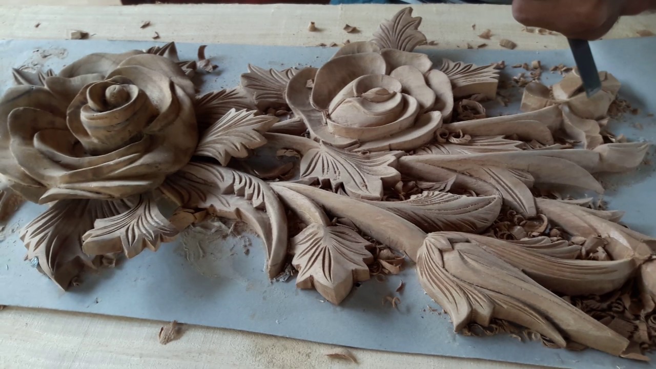 Wood carving YouTube