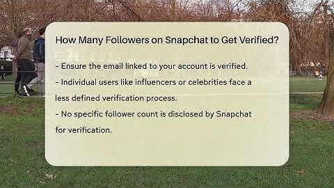 How Many Followers on Snapchat to Get Verified? - Everyday-Networking