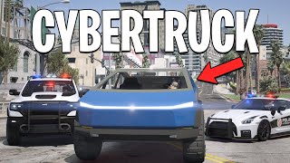 I Became A Getaway Driver In A Cybertruck on GTA 5 RP