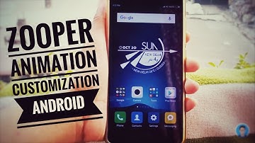Android Best Customization ZOOPER Widget 2016