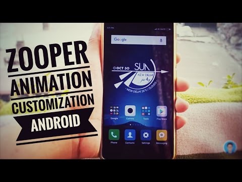 Android Best Customization ZOOPER Widget 2016